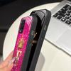 For Realme 8 Case Fashion Letters Hard Tempered Glass Back Cover For Realme 8 Pro 8i Realme8 4G RMX3085 Phone Case Luxury Coque