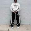 American Vintage Side Stripe Jogger Pants Unisex Casual Streetwear