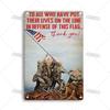 Artisian Army Metal Plate Soldier Tin Plaque Patriotism War Decorative Sign Wall Decor Garage Bar Pub Club Hotel Kitchen Home