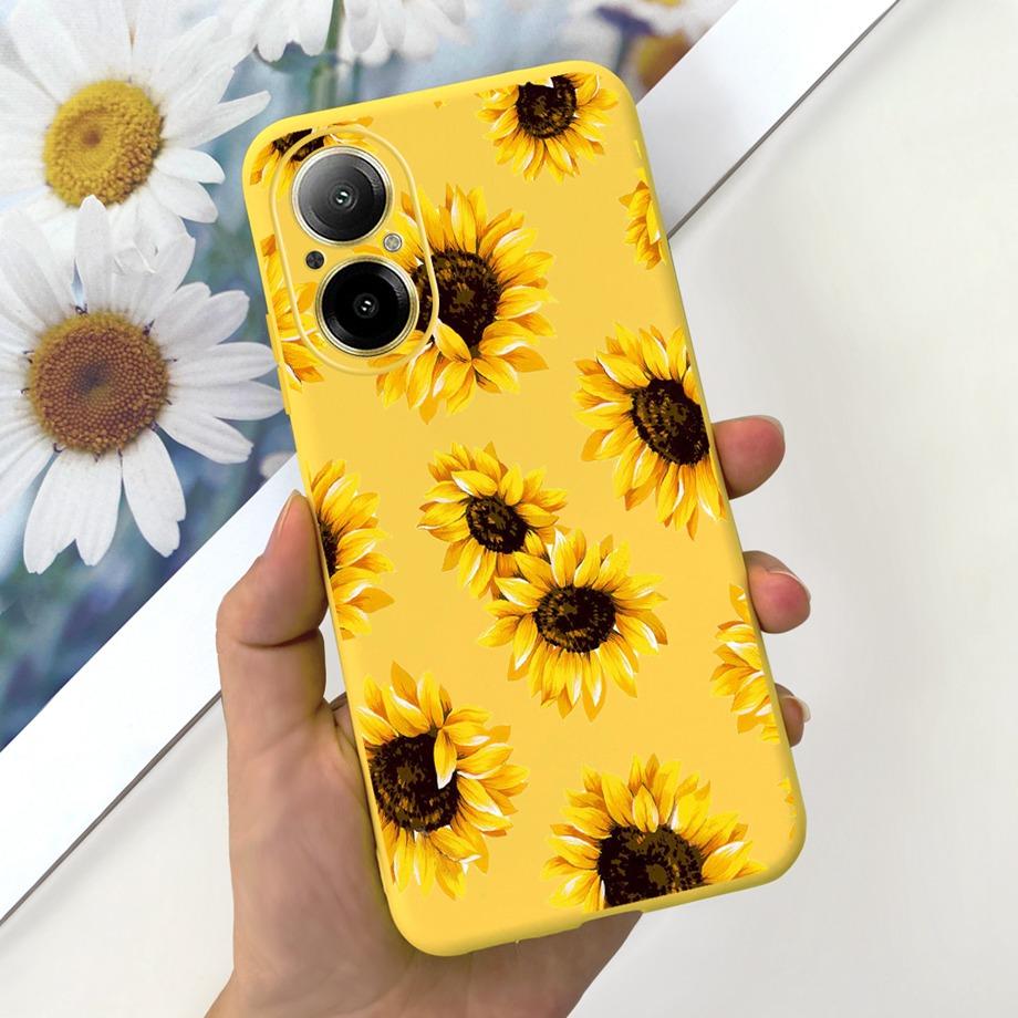 

Case For Oppo Realme C67 4G RMX389 Phone Cases Black Cat Moon Night Soft Silicone Shockproof Back Cover For RealmeC67 4G Funda Realme C67 4G