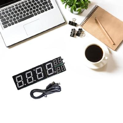 Programmable 8 Digit Digital Clock Set with ESP8266 Module Soldering Project Set Digital Tube Clock Set for Home Office