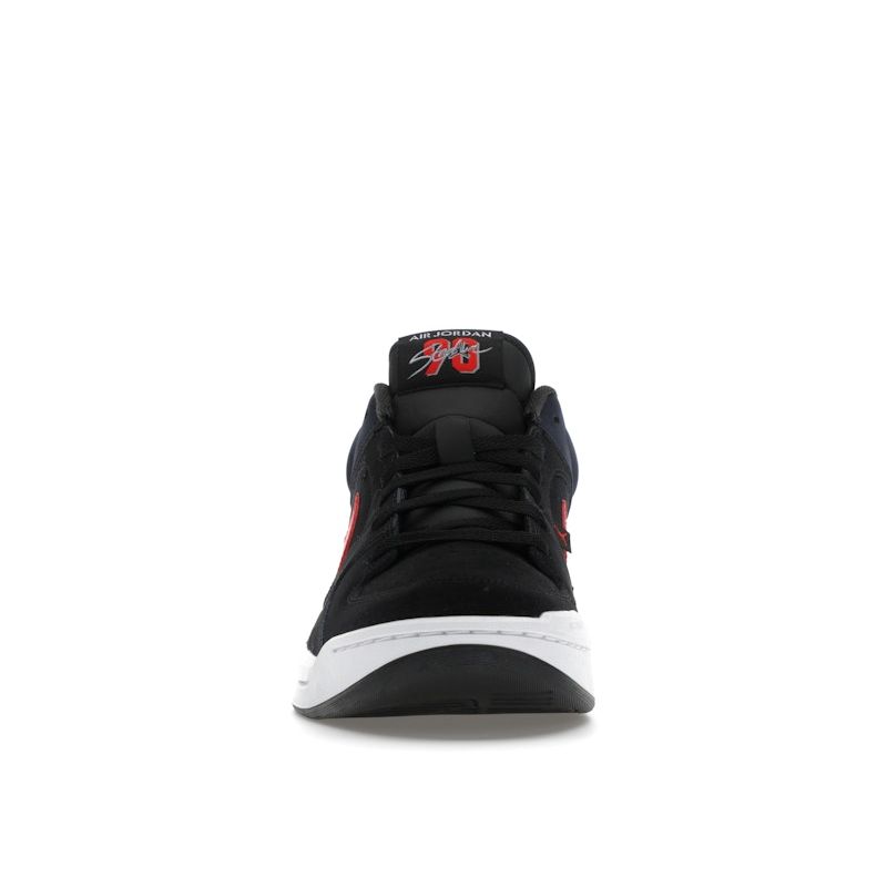 Air Jordan Stadium 90 Bred Men Sneakers Black White Cement-Grey FZ4184-010