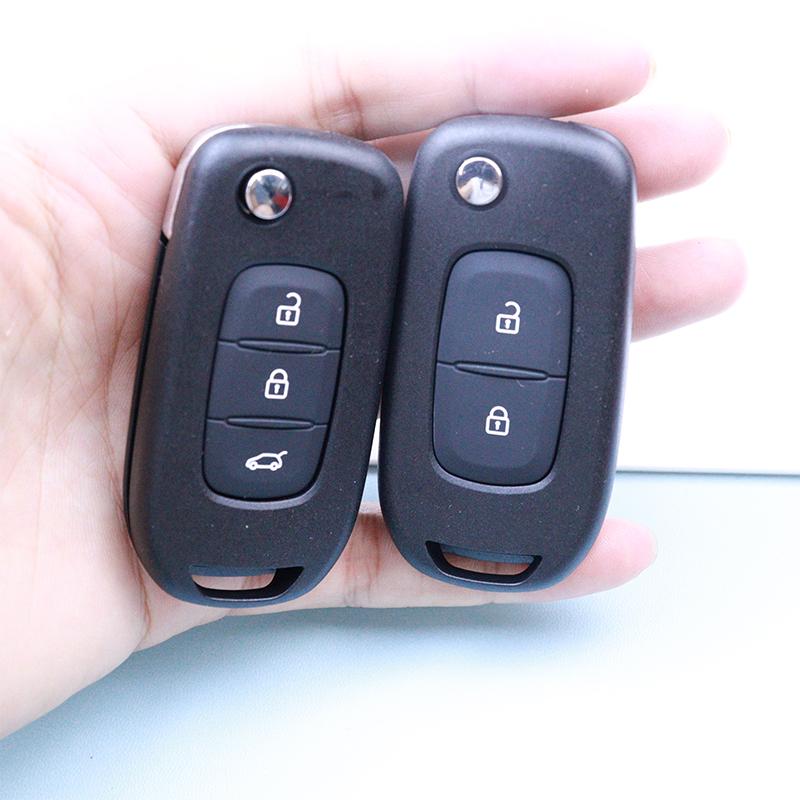 Boîtier de clé de voiture 2 3 boutons Coque de télécommande Accessoires pour Renault Express Uit 2022