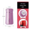 Zhishi Cute Portable Double-Layer Glass Insulated Bottle