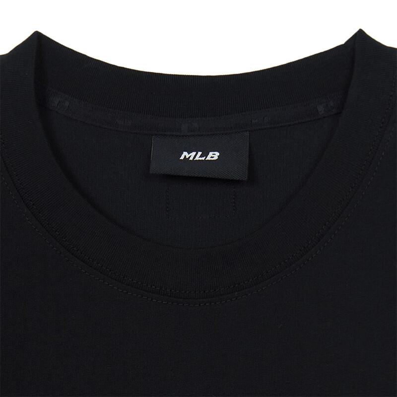 MLB Unisex Solid Color Round Neck Short Sleeve T-Shirt