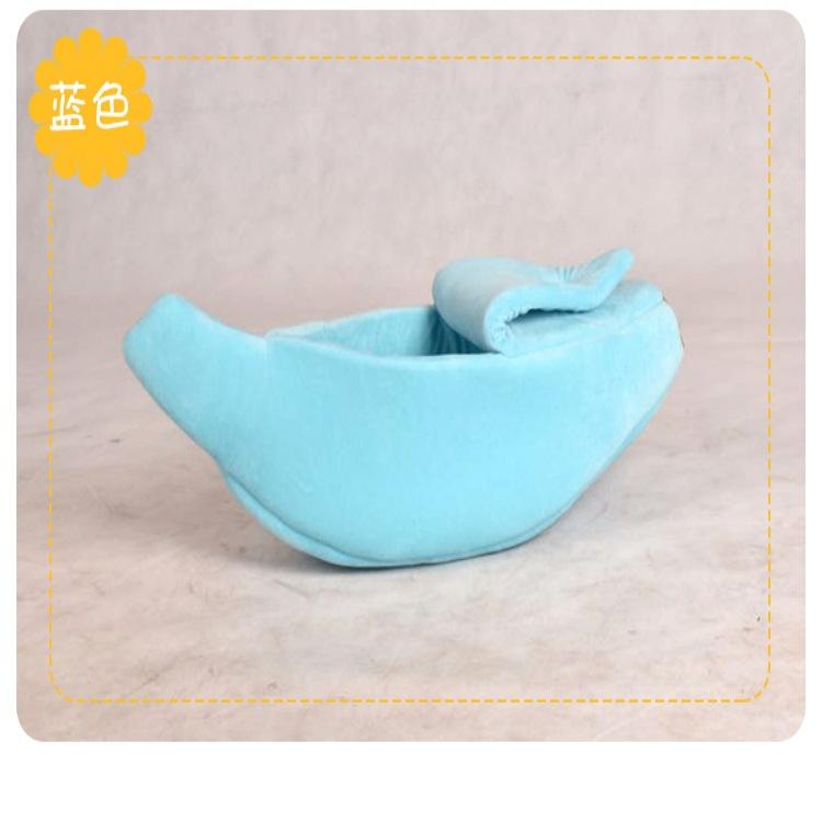 

Энди Креативная будка для собак и кошек, зимняя теплая будка в форме банана для собак мелких и средних пород. S