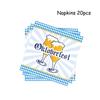 Oktoberfest Party Classic Beer Carnival Festival Disposable Tableware Paper Plates Cups Birthday Balloons Decoration Supplies