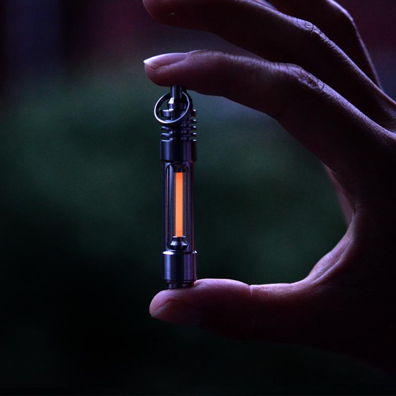 

Кухе, тритієва трубка з титанового сплаву, що самосвітиться, 25-річний брелок, тритієва підвіска з трахеєю, тритієва лампа, творчі подарунки