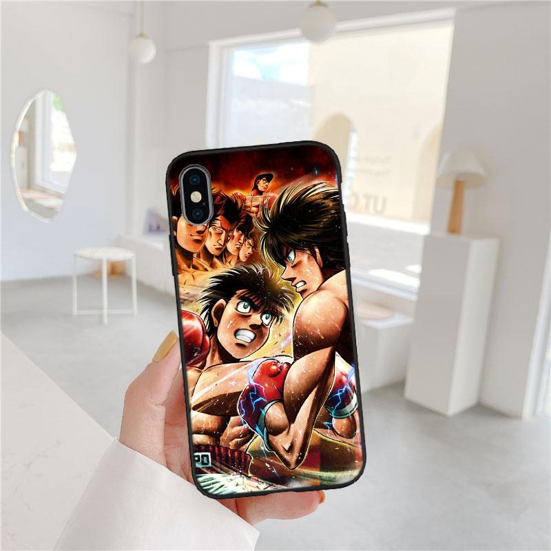 CJ64 Hajime no Ippo Soft Shell Phone Case for Xiaomi Poco C40 C50 C51 C55 C65 C71 C75 F3 F5 F6 F7 M2 M3 Pro Ultra