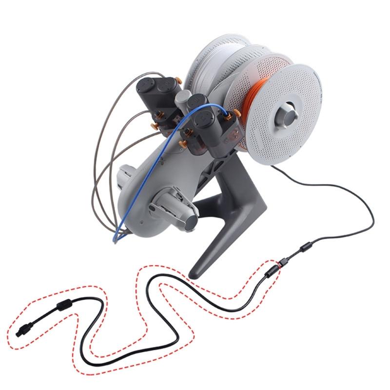 For Lab Mini Extension Cable 1M 4pin Cable Data Transfer Replacement Jumper Cord for Lab Mini 3D Printer Accessories