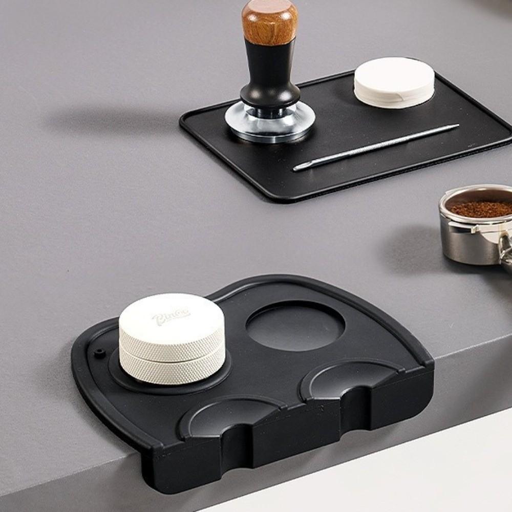 Silicone Powder Distributor Mat Anti-Skid Tamping Station Coffee Corner Pad  Home Cafe
