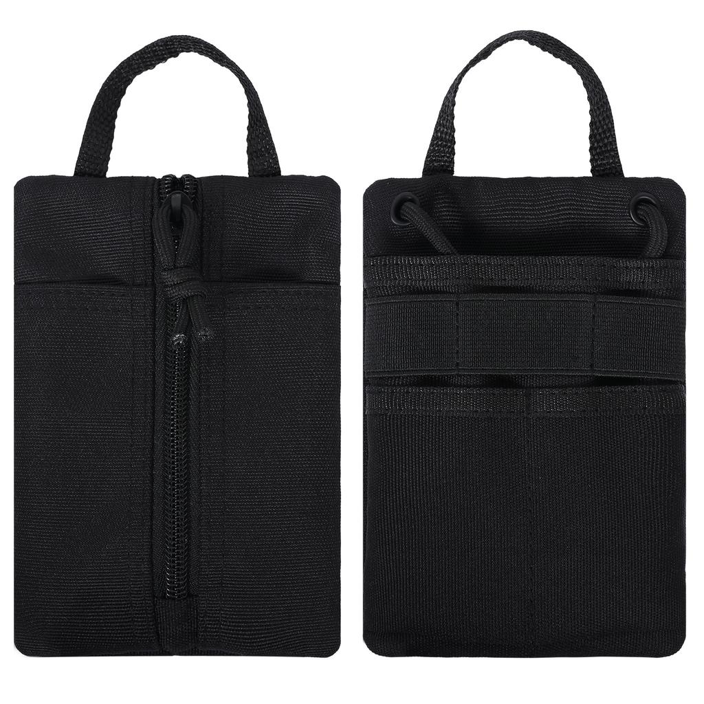 2 Pcs Tactical EDC Pouch Pocket Organizer Tool Bag Multifunctional Wallet Outdoor Sports Camping Hiking Storage Bag