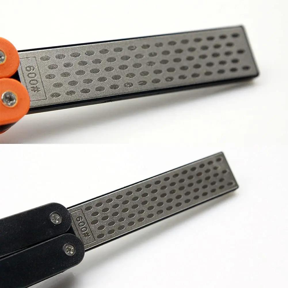 Diamond Knife Sharpening Stone Kitchen Tool Professional Grindstone Knife Fast Sharpener Double Sided Folded Pocket Sharpener