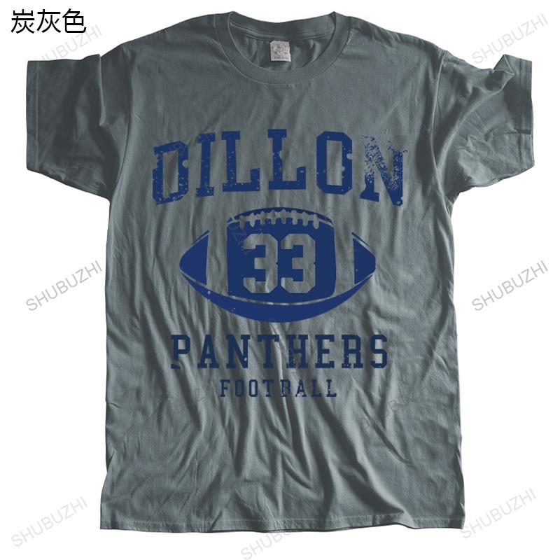 Men Brand Teeshirt Cool T-shirt High Quality Friday Night Dillon Panthers Tim Riggins Dillon 33 T-shirt Camisetas Cloth Panthers
