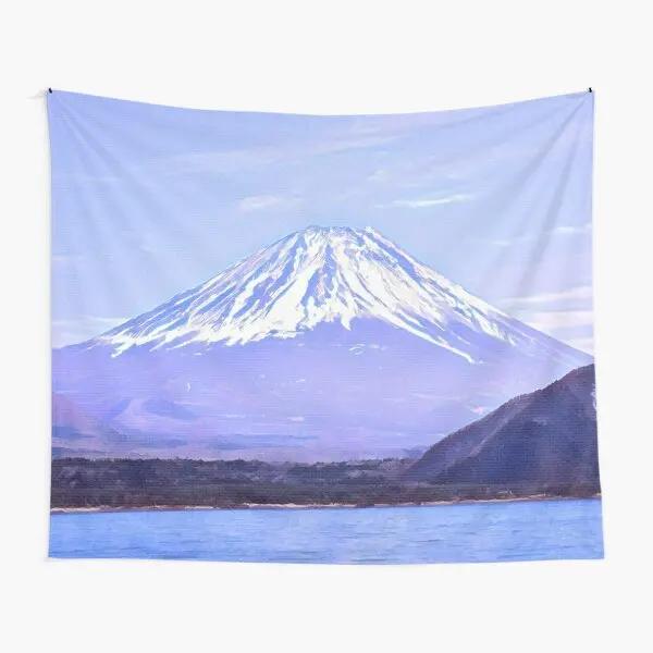 Japanese Mount Fuji Tapestry Wall Hanging Asian Nature Landscape Tapestry Art Living Room Bedroom Dorm Office Home Decoration