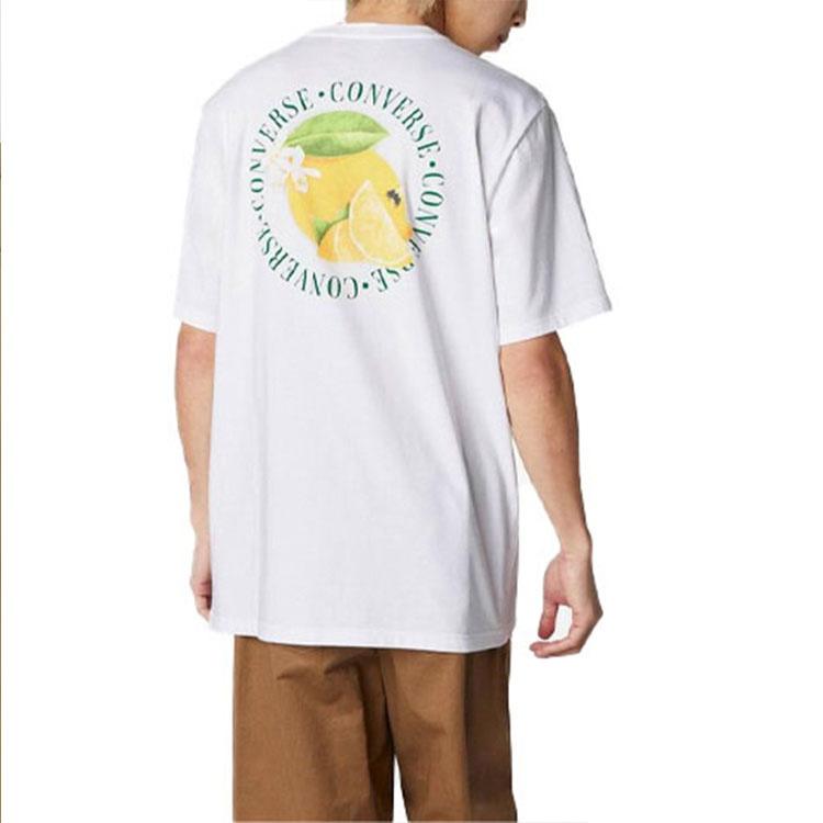 Converse Fresh Lemon Tee Asia Sizing 'White' Men's 10023993-A03