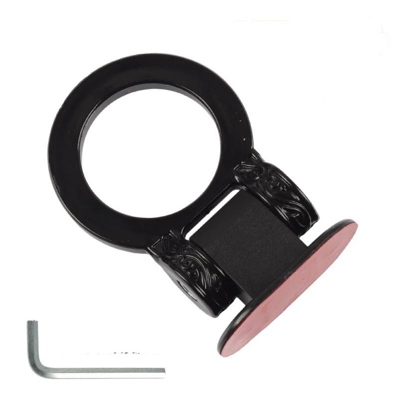 Car Trailer Hooks Styling Sticker Decoration Car Auto Rear Front Trailer Simulation Racing Ring Vehicle Towing Hook Decals