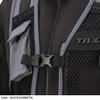 RS TAICHI Motorcycle Wear Riding Jacket Breathable Mesh CE Protector Hood Fixable Overlap Mesh Parka RSJ347 XL Spring/Summer Built-in BLACK/BLACK