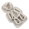 Bear Silicone Mould Baby Birthday Fondant Cake Decorating Tools DIY Cupcake Topper Candy Polymer Clay Moulds Chocolate Gumpaste Mould
