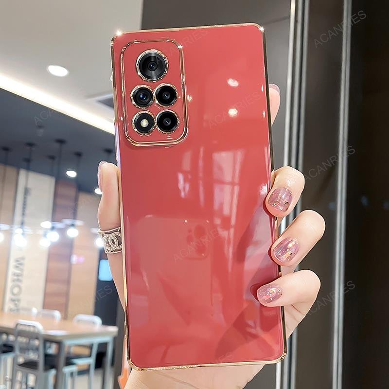 Redmi12 Ring Holder Stand Case For Xiaomi Redmi Note 12 Pro 4g 5g Luxury Plating Bumper Silicone Back Cover On Note12 12pro Plus