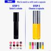Kaleidos Lip Gloss Mirror Matte Glitter Gothic Lip Glaze Moist Shimmer Nude Punk Dark Lipstick High Colors Lasting Lip Makeup