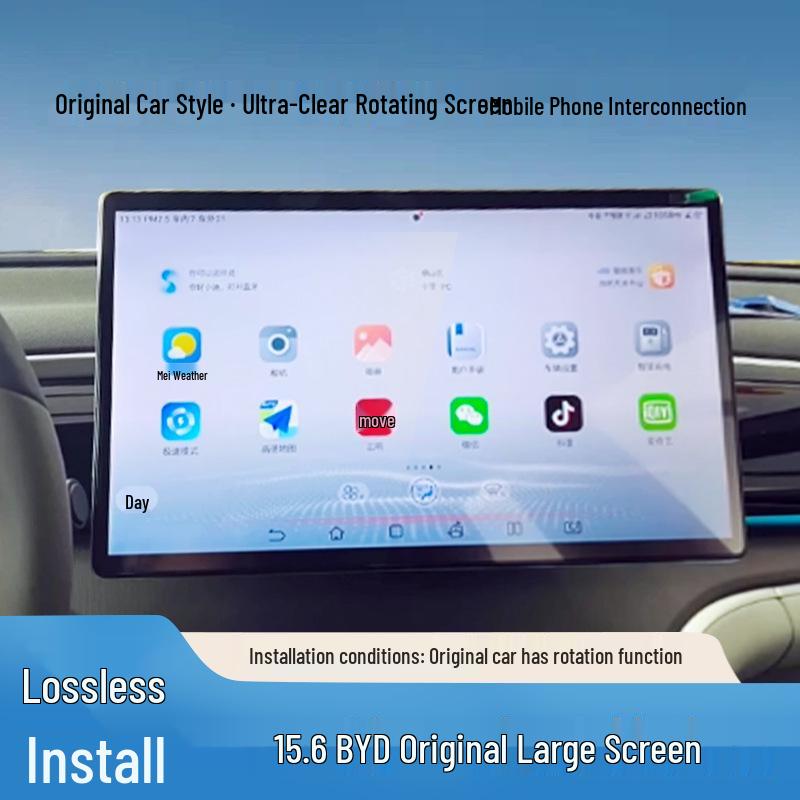 

BYD 15.6 Smart Navigation & Reversing Camera System Dolphin 23.x
