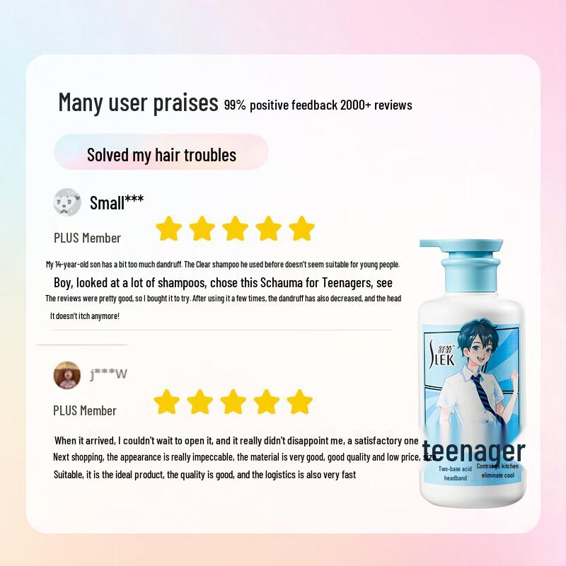 Selsun Teenager Ölkontrolle & Anti-Schuppen Haar- & Körperpflege