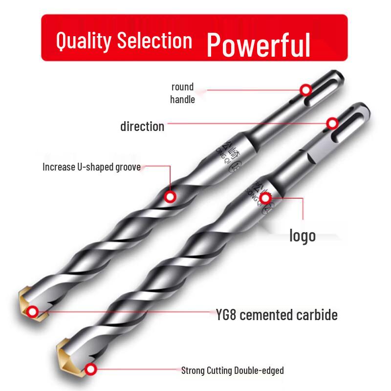 Xinjiahui 10x25mm Hammer Drill Bit