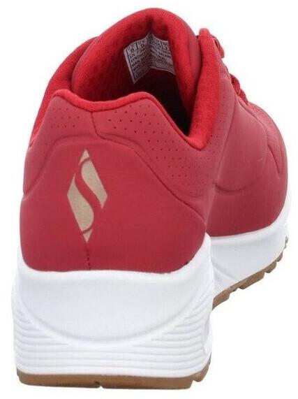 Skechers Uno - Stand On Air Женские кроссовки темно-красного цвета