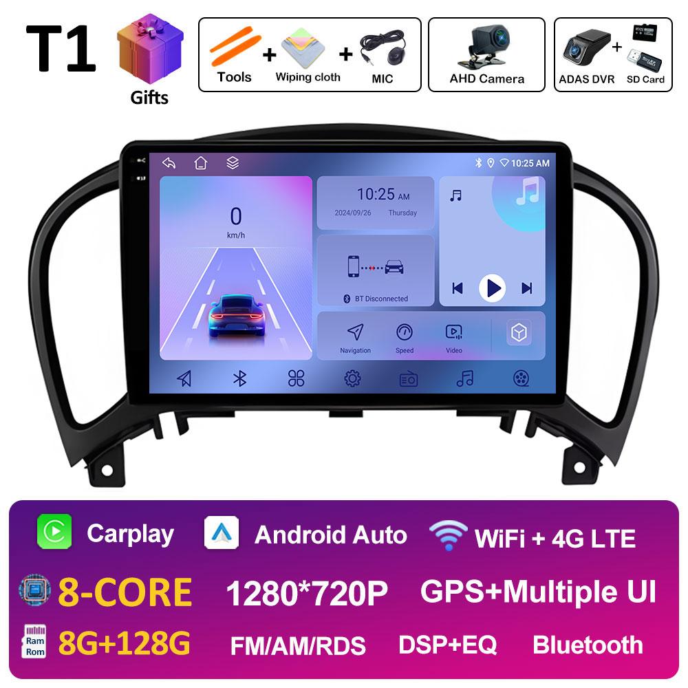 Intelligent System GPS Navigation For Nissan Juke YF15 2010 2011 2012 2013 2014 DSP Stereo Car Video Player QLED IPS Screen WIFI