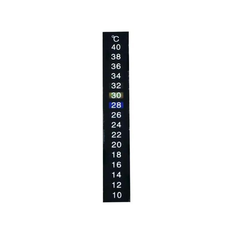 Fish Tank Temperature Sticker LCD Temperature Sensing 10-40 ℃ Fish Tank Water Temperature Measurement Patch Aquarium Tool