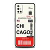 Custodia per Telefono Per OnePlus 12 11 10 9 Pro 9T 12R 10R 9RT 10T 8T 8 7 6T 7T Nord 2T CE 2 5G Cover Biglietto Viaggio Città del Mondo New York