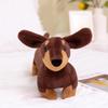 Dachshund Simulation Plush Toy: Long Hugging Pillow and Sleeping Companion Cushion for Girls