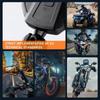 New Universal Motorcycle Mirrors Angle Adjustable Folding Handlebar Side Mirror Compatible with Adventure Dirt Street Bike