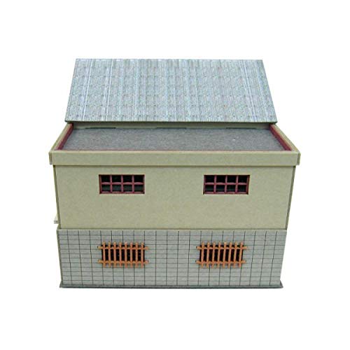 Sankei 1/150 Nostalgic Diorama Series Town Factory B MP03-102 Paper Craft