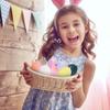 Easter Eggs, Colorful Flocked Easter Eggs, Easter Bunny Eggs, Chicken Eggs, Decorative Ornaments, Venue Decorations