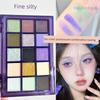 Dunhuang Feitian Makeup Eyeshadow Stage Performance Makeup Artist Ucanbe Colorful Palette Matte Glitter 15 Colors Red Gold