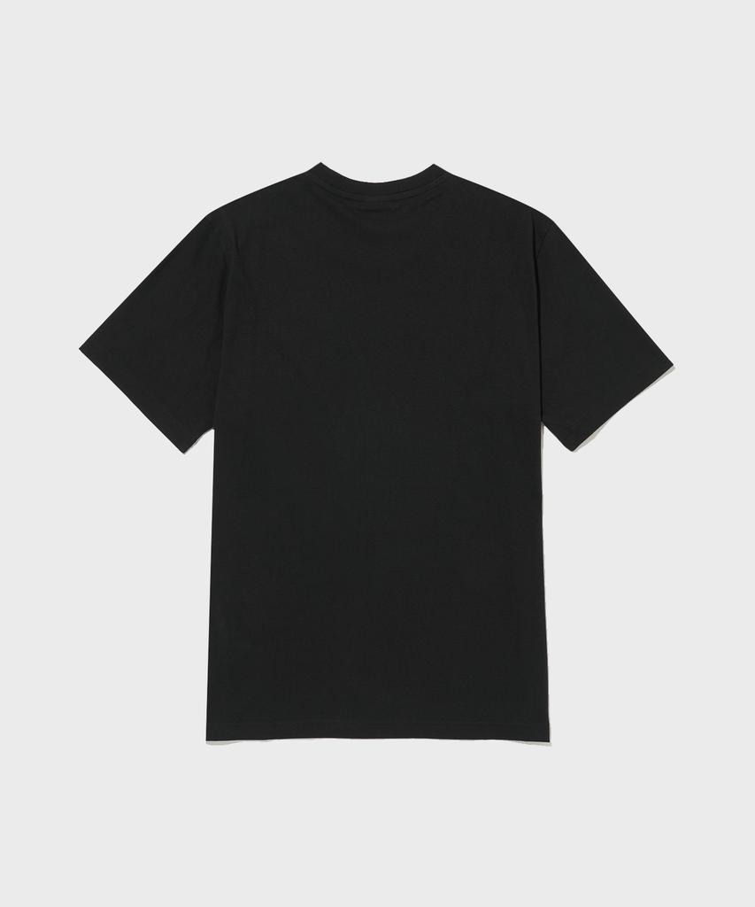 CHAMPION Small Script Logo Cotton Short Sleeve T-Shirt Black