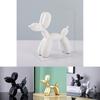 Escultura Moderna de Perro Globo de Resina Estilo Nórdico para Decoración de Hogar, Oficina, Sala de Estar, Regalo