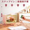 Rolife 3D Wooden Cherry Blossom Dream Electric Music Box with Light Effects and Interior Craft DIY Music Time Educational Perfect for Japan Assembly