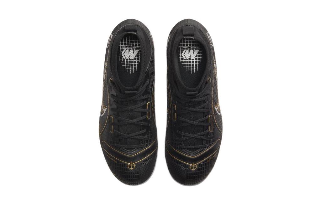 Nike Jr Superfly 8 Academy AG 'Black Yellow' DJ2859-007