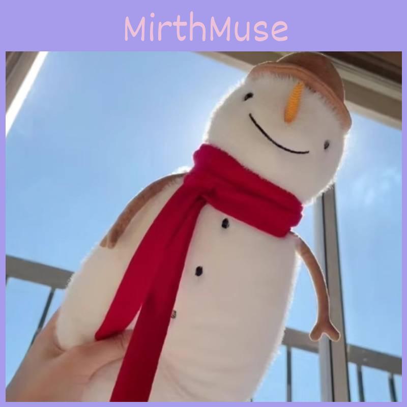 Plush Snowman Jellycat Toy With Hat And Scarf Design For Kids Daily Gift Holiday