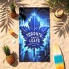 Toronto Maple Leafs (1) Thema Strandtuch Sandabweisend Weich Und Bequem Geeignet Für Den Pool Camping Yoga Und Tauchen Ein Reise