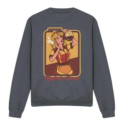 Steven Rhodes Unisex Adult Coping With Stress Sweatshirt