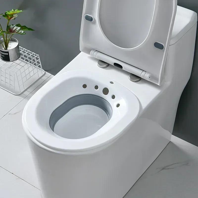 Tragbare Bidet Sitzbadewanne Becken Für Schwangere Frauen Hämorrhoiden Patienten Wc Ältere Postpartale Sitzbadewanne Becken Bidet
