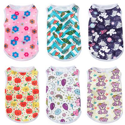 Pet Clothes Vest Cat Dog Clothes Large Dog Spring Summer New Super Cool