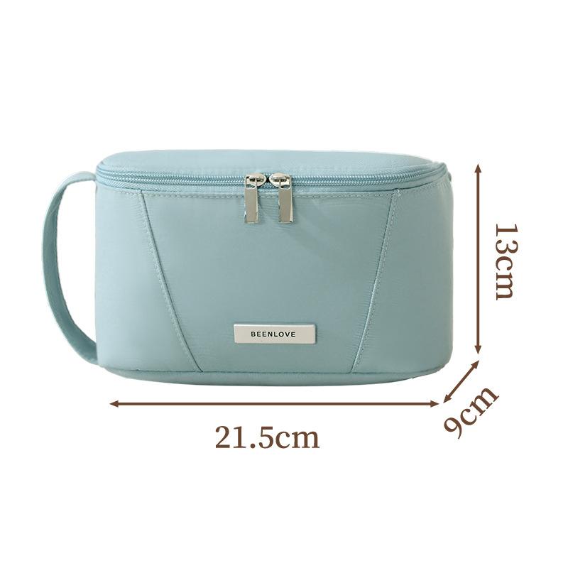 New large opening toiletry bag, large capacity Bathroom cosmetic storage bag, travel storage cosmetic bag Men Women Makeup Case