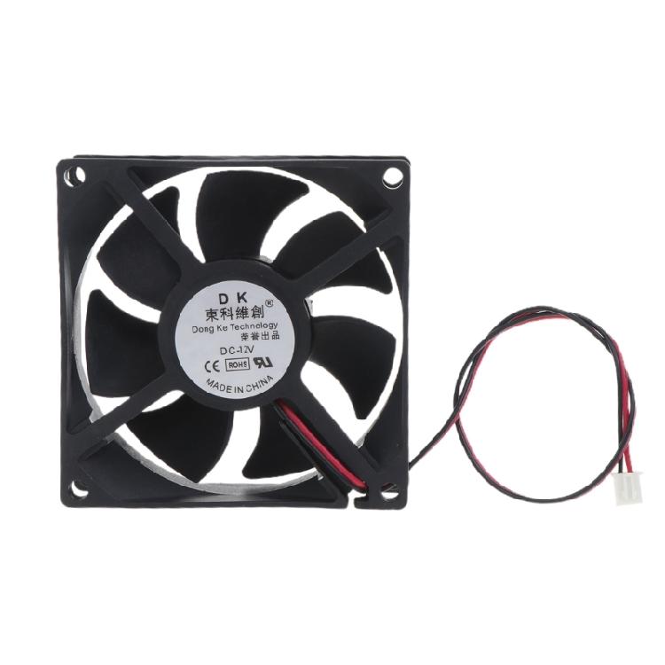 5V 12V 24V for DC Brushless High Speed Cooling Fan 80x80x25mm 2Pin Connector Coo