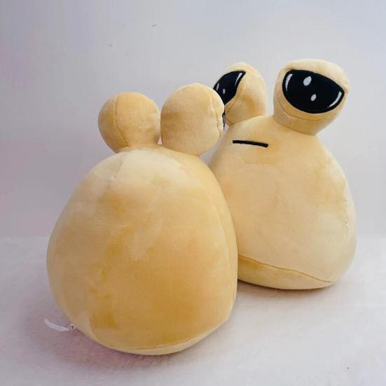 22CM Big Eye Aliens Plushie Game Character Inspired Soft PP Cotton Stuffed Aliens Snail Toy Doll Home Decoration Game Lover Birthday Gift