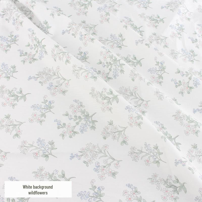 Strictly Selected Floral Print Cotton Twill Fabric for Baby Dress & Kids' Bedding